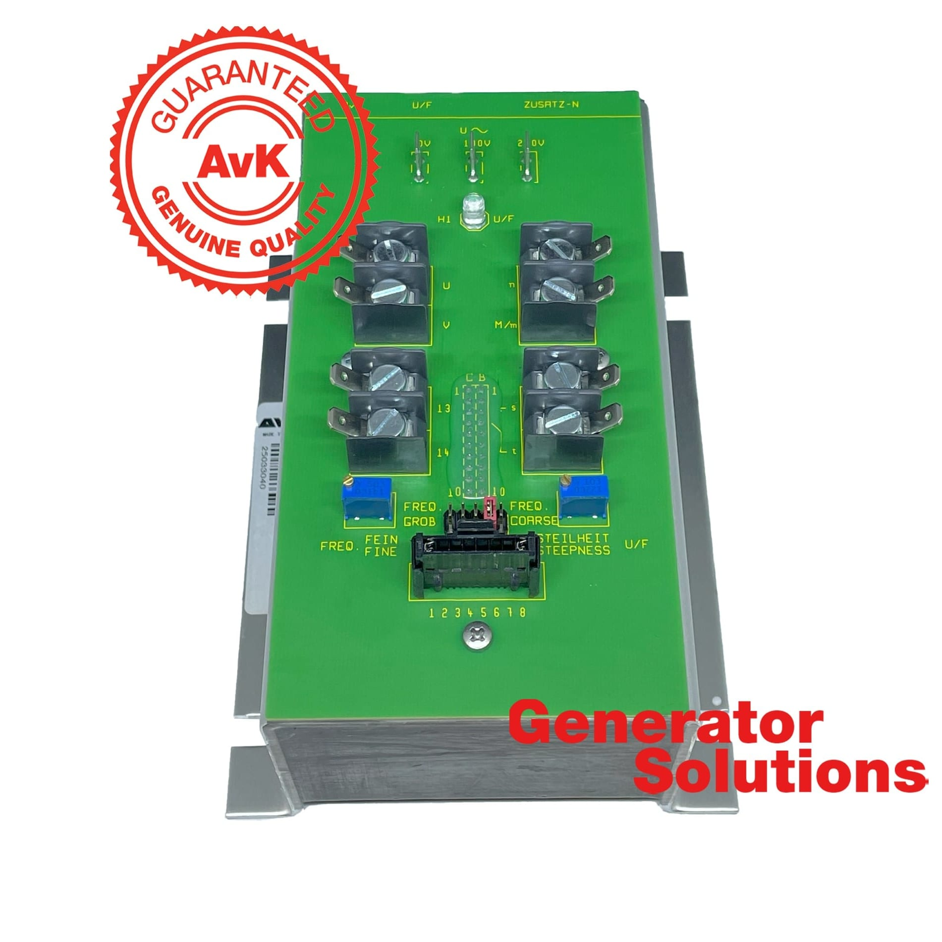AVK REACTIVE POWER REF QPF ADD MOD NI910041665