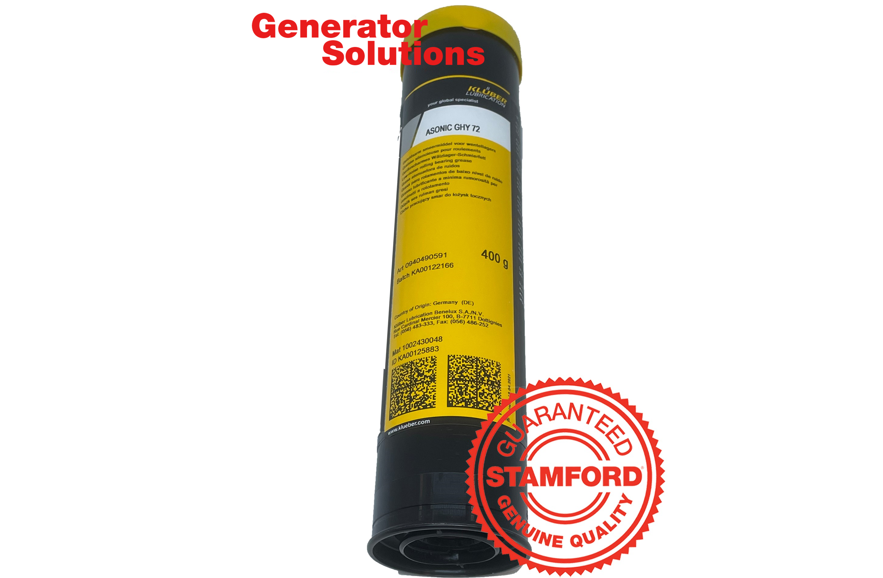 STAMFORD KLUBER GREASE GHY72 400G