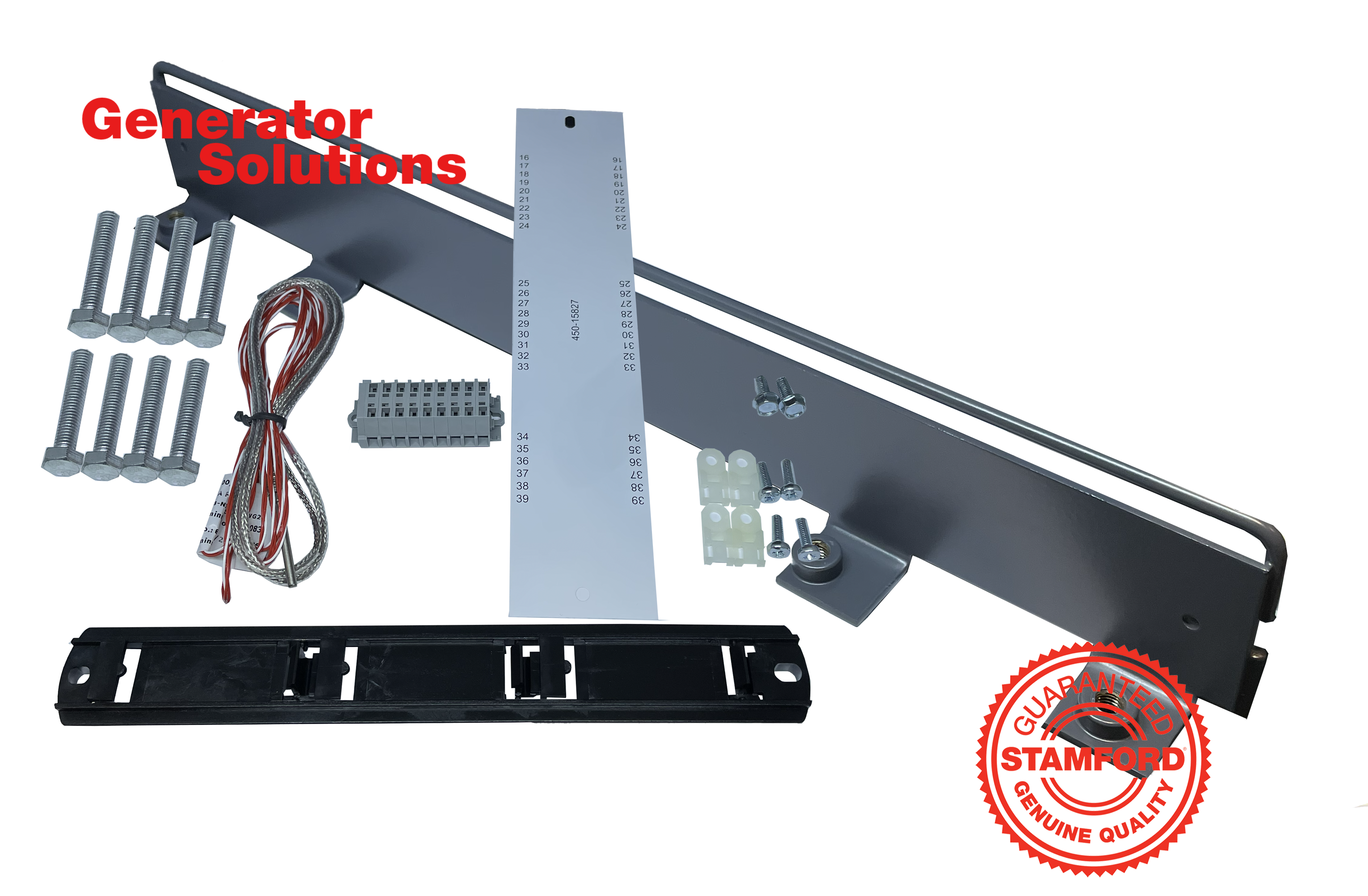 STAMFORD Bearing PT-100 conversion kit frame 4 & 5 NDE, HS 7326909890, CoO GB