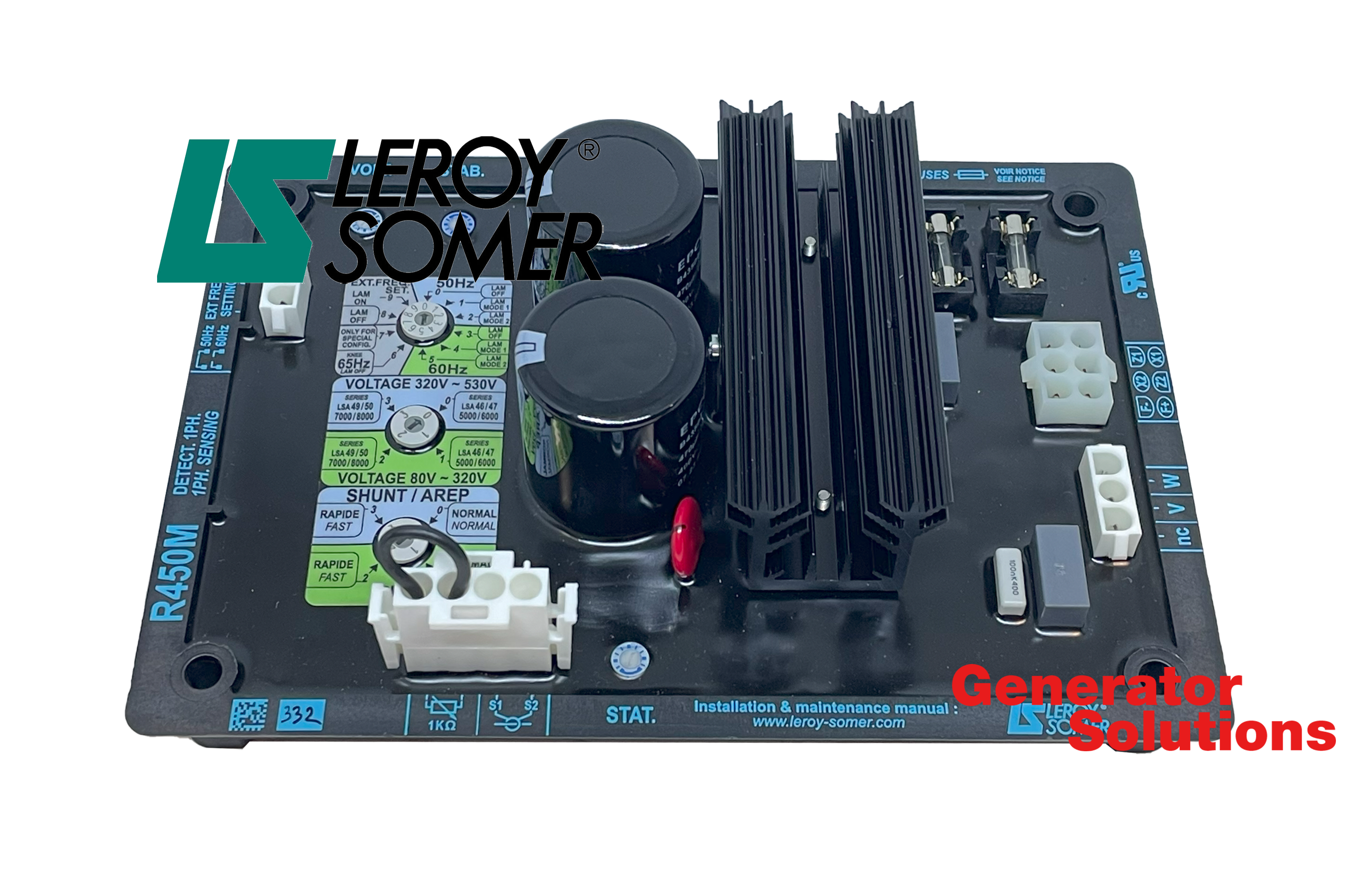 LEROY SOMER R450 M Voltage regulator (info) (5190341)