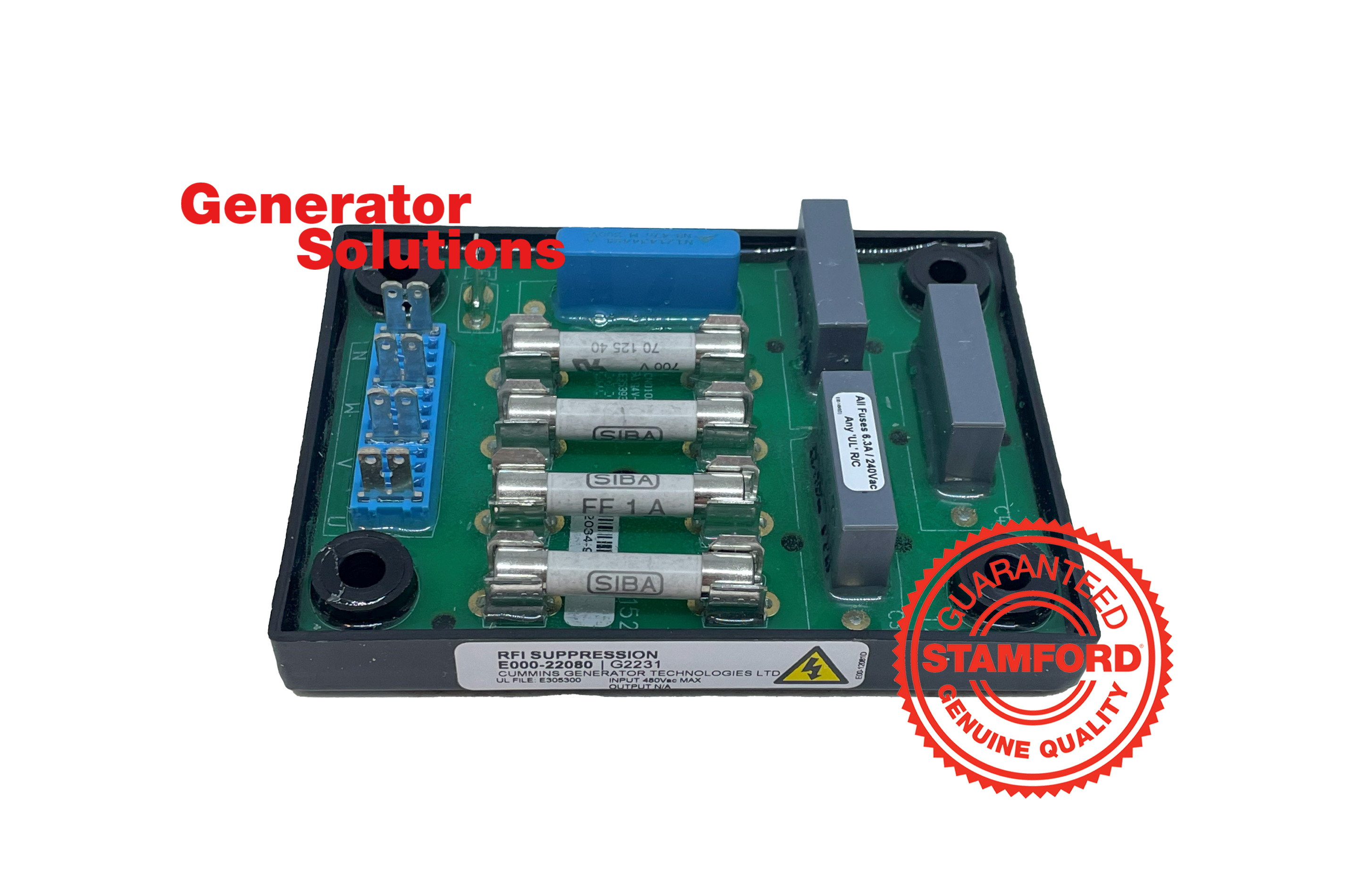 STAMFORD RFI SUPPRESSION ASSY
