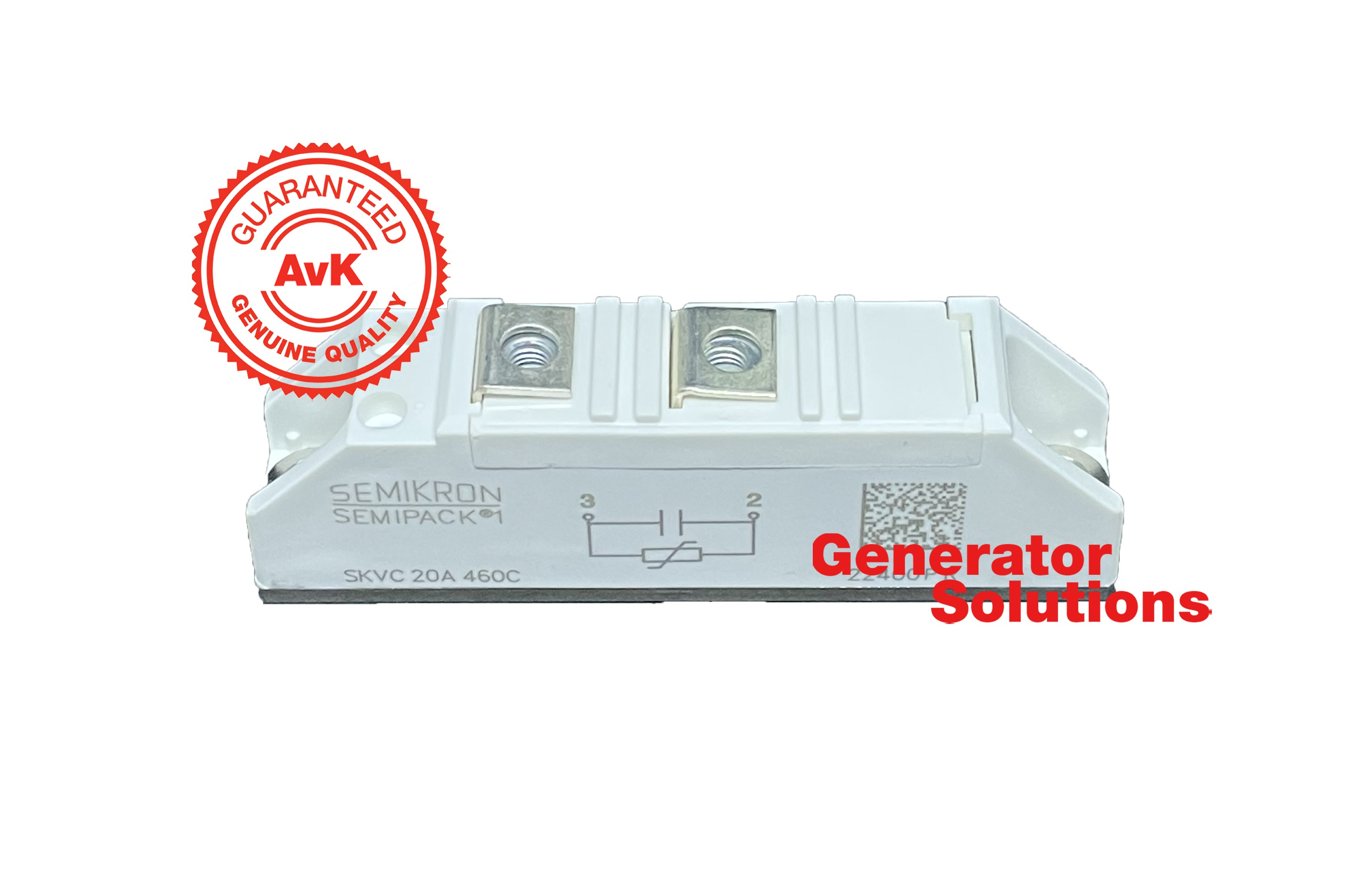 AVK VARISTOR SKVC 20A/460C, HS 8533401000,  CoO DE