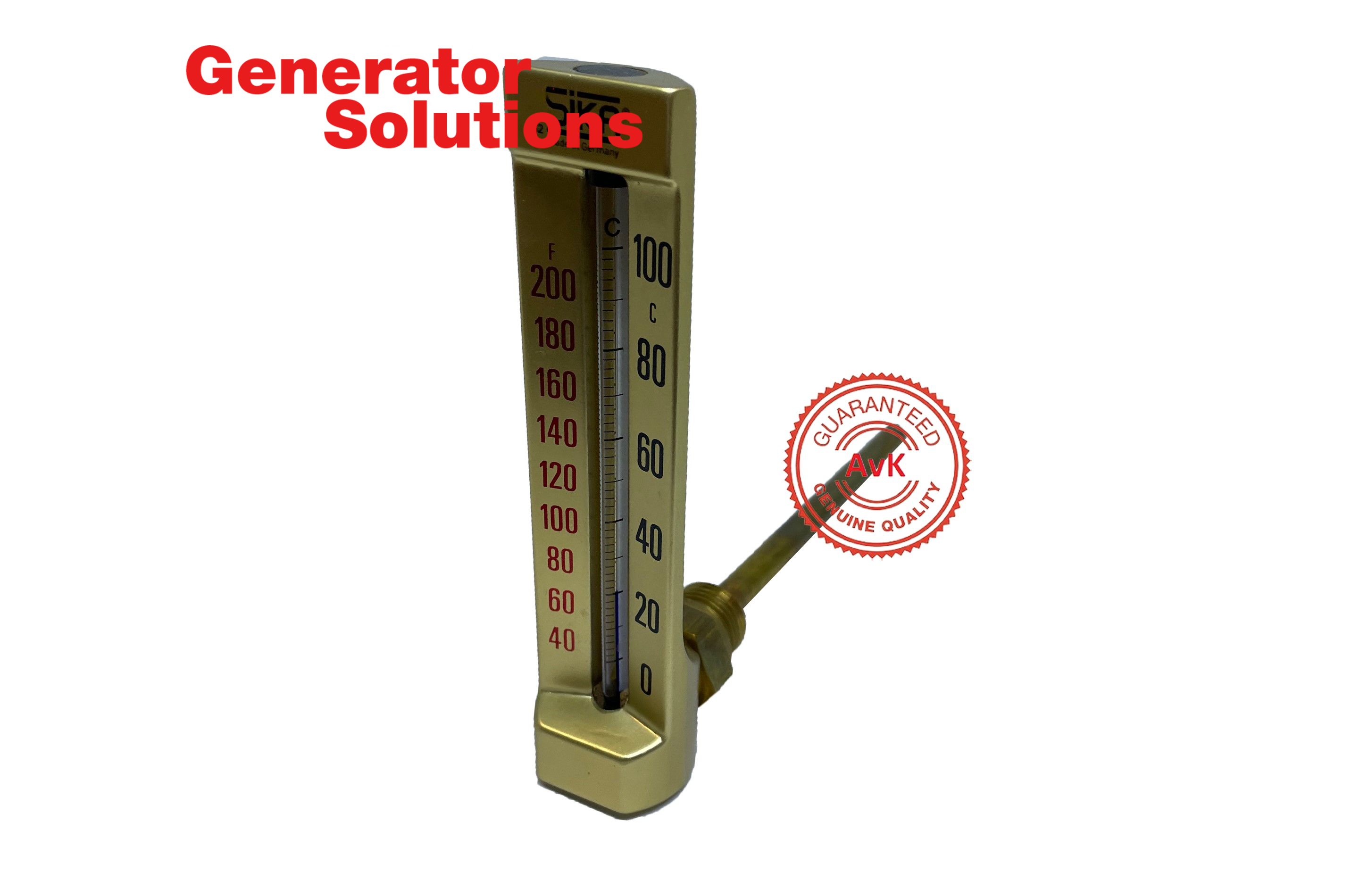 AVK ANGLE THERMOMETER L=150 HS:9026802000 // COO : DE