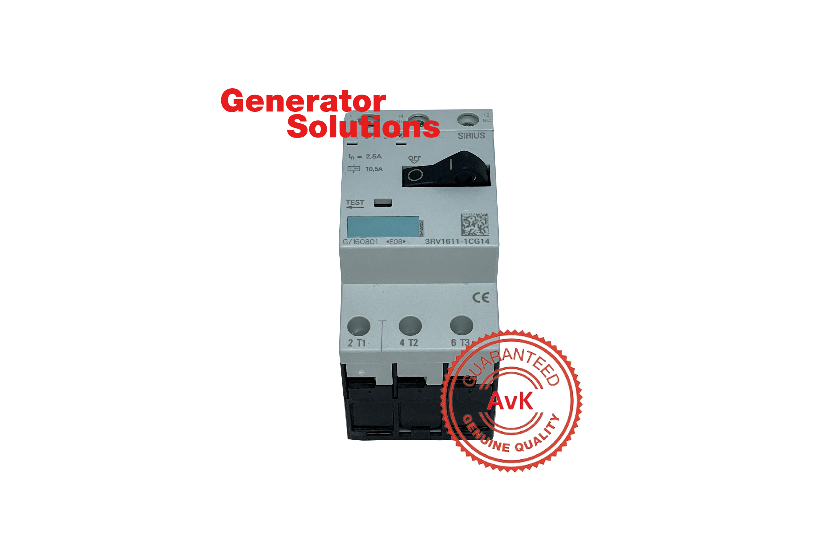 AVK Protect switch for AVR 3RV 13 11-1CG14